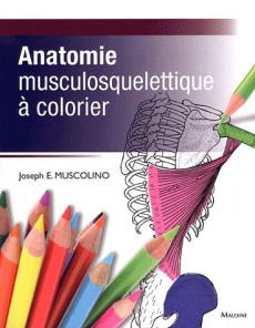 Anatomie musculosquelettique à colorier - Muscolino Joseph E. ; Pradel Jean-Luc