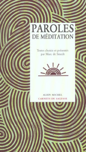 Paroles de méditation - Smedt Marc de