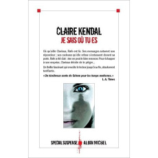Je sais où tu es - Kendal Claire ; Cunnington Nathalie