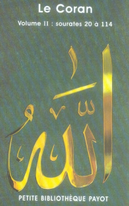 Le Coran. Volume 2, sourates 20 à 114 - COLLECTIF/CHEBEL