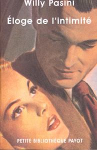 Eloge de l'intimité - Pasini Willy