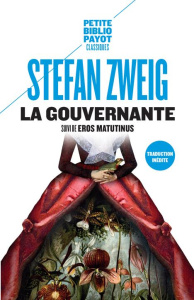 La gouvernante. Suivi de Eros matutinus - Zweig Stefan ; Oudoul Aline