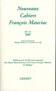 Nouveaux cahiers François Mauriac N°17 - Mauriac François