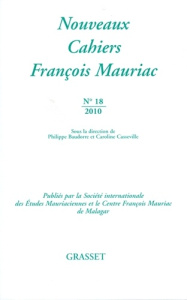 Nouveaux cahiers François Mauriac N°18 - Mauriac François