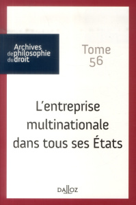 L'entreprise multinationale dans tous ses Etats - Sève René