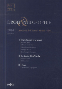 Droit & Philosophie N° 6/2014 - INSTITUT VILLEY