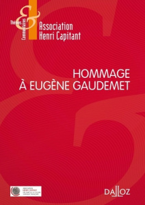 Hommage à Eugène Gaudemet - Descamps Olivier ; Ghozi Alain ; Mazeaud Denis ; P