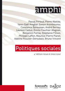 Politiques sociales. 4e édition - Penaud Pascal ; Aballéa Pierre ; Amghar Yann-Gaël