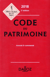 Code du patrimoine - Sprungard Suzanne