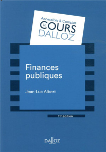 Finances publiques. 11e édition - Albert Jean-Luc