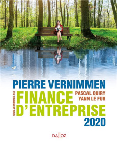 Finance d'entreprise. Edition 2020 - Vernimmen Pierre - Quiry Pascal - Le Fur Yann