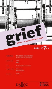 Grief N° 7/1/2020 - Cayla Olivier ; Kiesow Rainer Maria