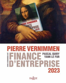 Finance d'entreprise. Edition 2023 - Vernimmen Pierre ; Quiry Pascal ; Le Fur Yan