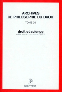 Droit et science - Terré François