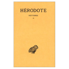Histoires. Tome III, Thalie, Edition bilingue français-grec ancien - HERODOTE