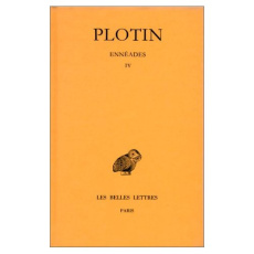 Ennéades. Tome 4, Edition bilingue français-grec ancien - PLOTIN