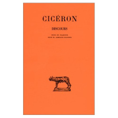 Discours. Tome XVI, 2e partie - CICERON
