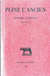 HISTOIRE NATURELLE TOME 37 - PLINE L'ANCIEN