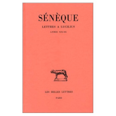 Lettres à Lucilius. Tome 5, Livres 19 et 20, Edition bilingue français-latin - SENEQUE