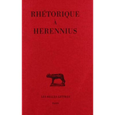 Rhétorique à Herennius - Achard Guy