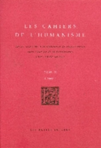 Les cahiers de l'humanisme Tome 2 - AUTEURS DIVERS