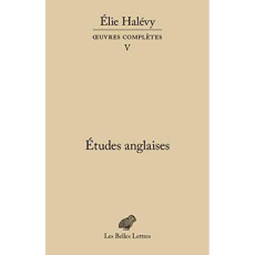 Etudes anglaises - Halévy Elie