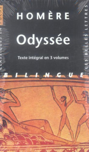 Odyssée Coffret en 3 volumes : Tome 1, Chants I à VII ; Tome 2, Chants VIII à XV ; Tome 3, Chants XV - HOMERE