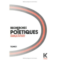Recherches poïétiques. Tome 1, 12 études originales - Jimenez Marc