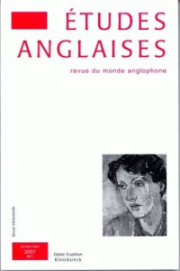 Etudes anglaises N° 60/1, janvier-mars 2007 - Aquien Pascal