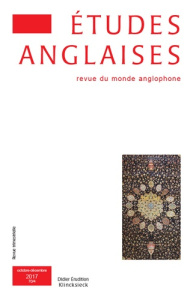 Etudes anglaises N° 70/4, 2017 - TADIE ALEXIS