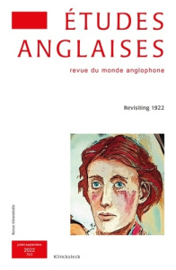 Etudes anglaises N° 3/2022 : Revisiting 1922