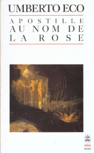 Apostille au "Nom de la rose" - Eco Umberto
