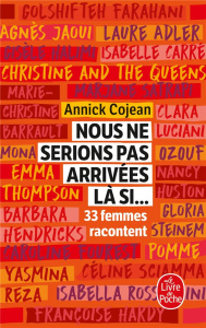 Nous ne serions pas arrivées là si... - Cojean Annick