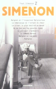 Tout Simenon Volume 2 : Maigret et l'inspecteur Malgracieux.. Le témoignage de l'enfant de choeur. L - Simenon Georges