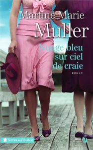 Nuage bleu sur ciel de craie - Muller Martine-Marie