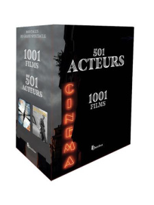 501 acteurs - 1001 films. Coffret Cinéma, Edition 2022 - COLLECTIF