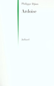 Ardoise - Djian Philippe