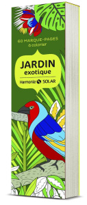Jardin exotique. 60 marque-pages à colorier - Guyard Virginie