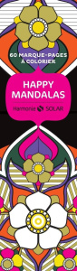 Happy mandalas. 60 marque-pages à colorier - Guilloux Alan
