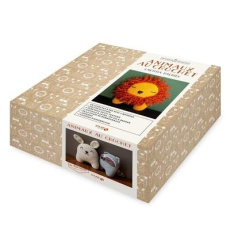 Coffret Animaux au crochet. Le guide avec 1 pelote de coton, 1 écheveau de fil texturé, 1 aiguille à - Dalbies Laetitia ; Baetens Nathalie