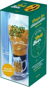 Chope tes chaussettes pour un apéro Chill & Beer. Coffret avec 1 paire de chaussettes et 1 verre à b - Pantaleoni Lucia ; Girard Sylvie ; Cauvin Véroniqu