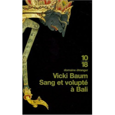 Sang et volupté - Baum Vicki