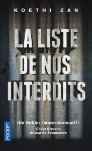La liste de nos interdits - Zan Koethi ; Quelet Séverine