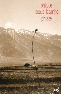 Phrase - Lacoue-Labarthe Philippe