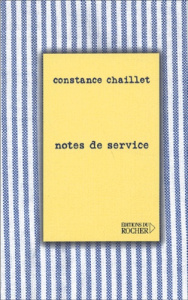 Notes de service - Chaillet Constance