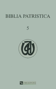 Biblia Patristica : Index des citations et allusions bibliques dans la littérature patristique. Tome - COLLECTIF