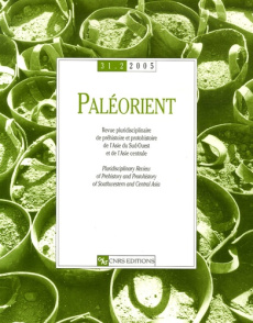 Paléorient N° 31-2/2005 - Grosman L ; Ashkenazy H ; Belfer-Cohen A ; Monchot
