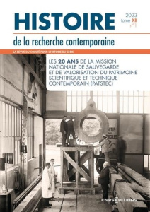 Histoire de la recherche contemporaine 2023 tome xii n 1 - COLLECTIF