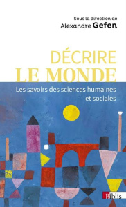 Décrire le monde. Les savoirs des sciences humaines et sociales - Gefen Alexandre ; Gaille Marie