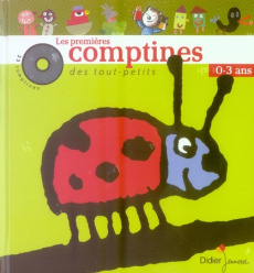 Les premières comptines des tout-petits 0-3 ans - Collectif , Bruley Marie-Claire, Grosléziat Chant